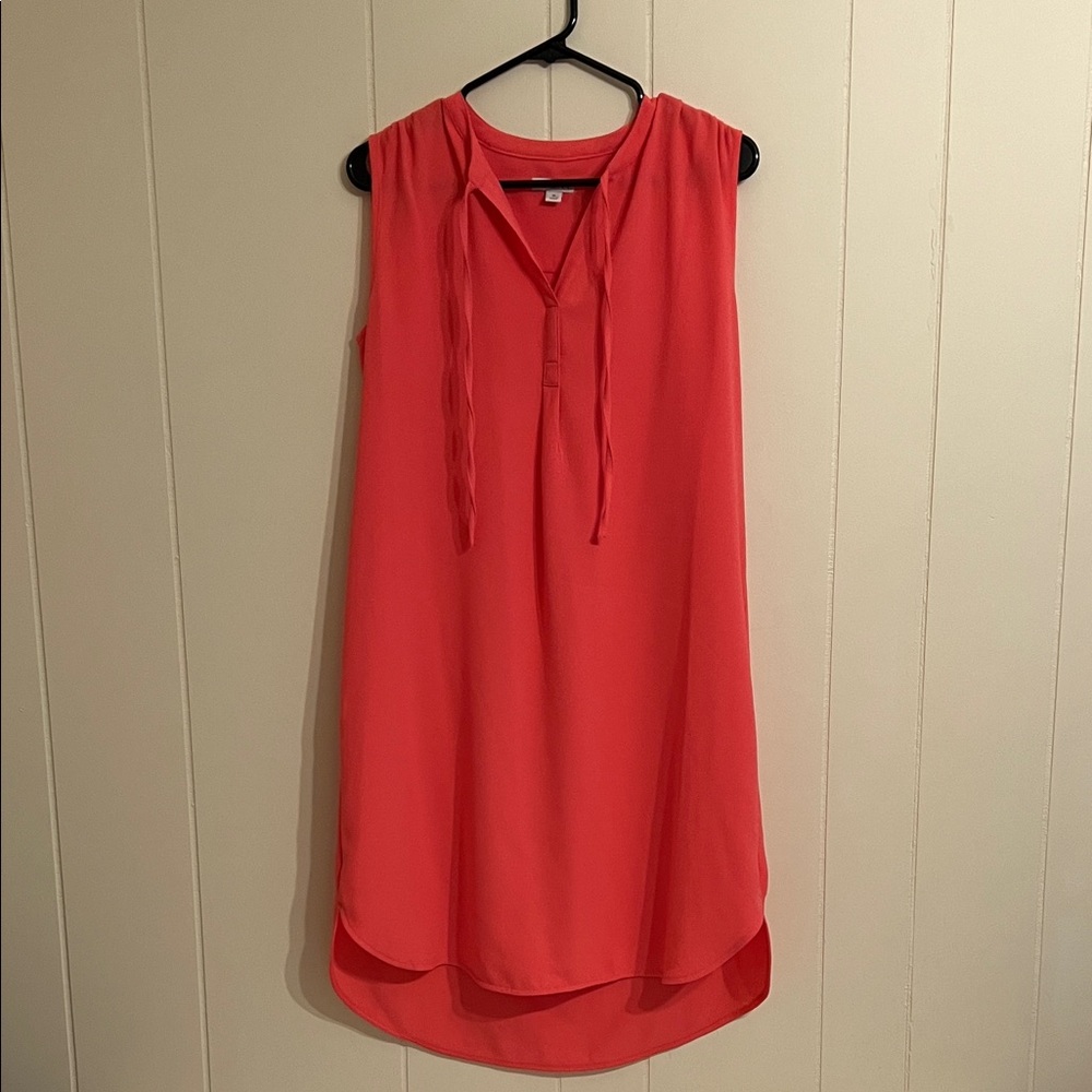 NWOT Merona Sleeveless Coral Dress Size M